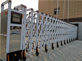 华捷盛电动伸缩门应用于中国联通开封祥符区分公司了