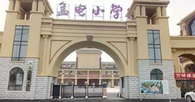 热烈庆贺河南辉县孟电小学采用华捷盛智能伸缩门