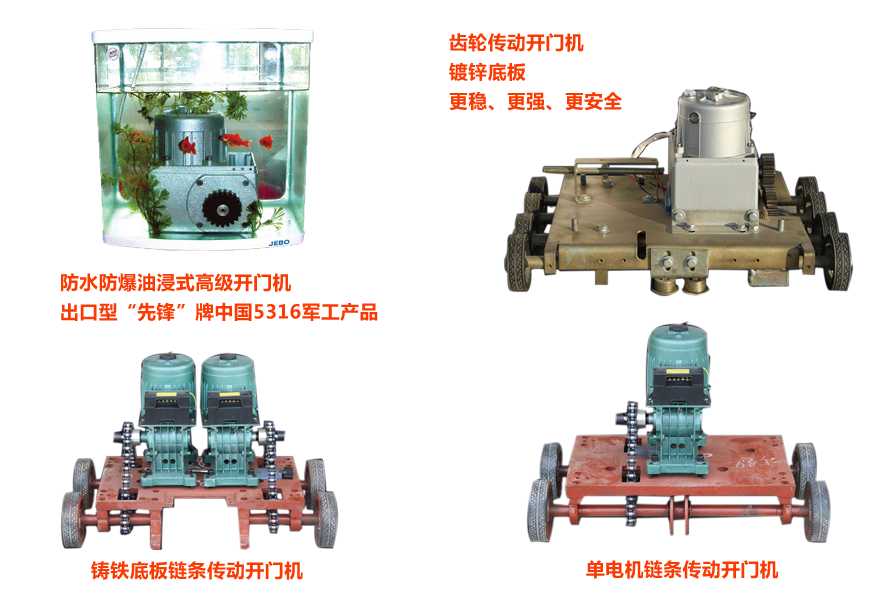 华捷盛智能电动伸缩门厂家电机简介