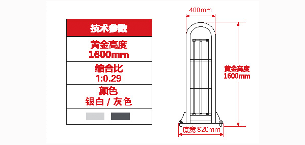 盛系列顺美A-2电动伸缩门价格_尺寸